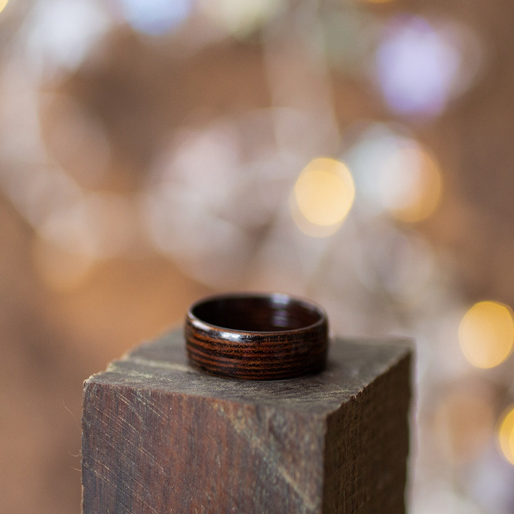 Wenge Bentwood Ring