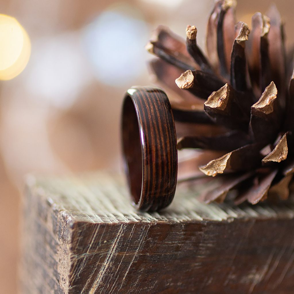 Wenge Bentwood Ring