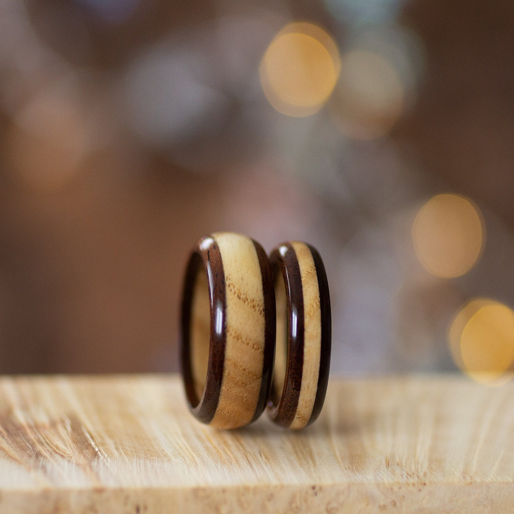 Two Wood Types Ring