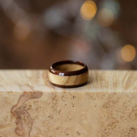 Two Wood Types Ring