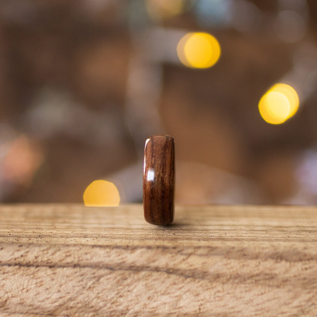 Makore Bentwood Ring