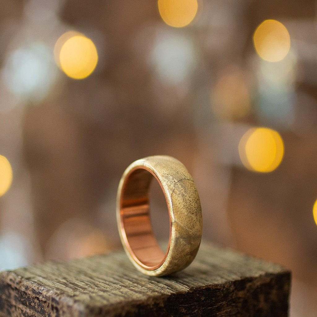 Oak Rings For Couple