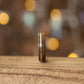 Recycled Oak Wooden Ring With Silver Inlay