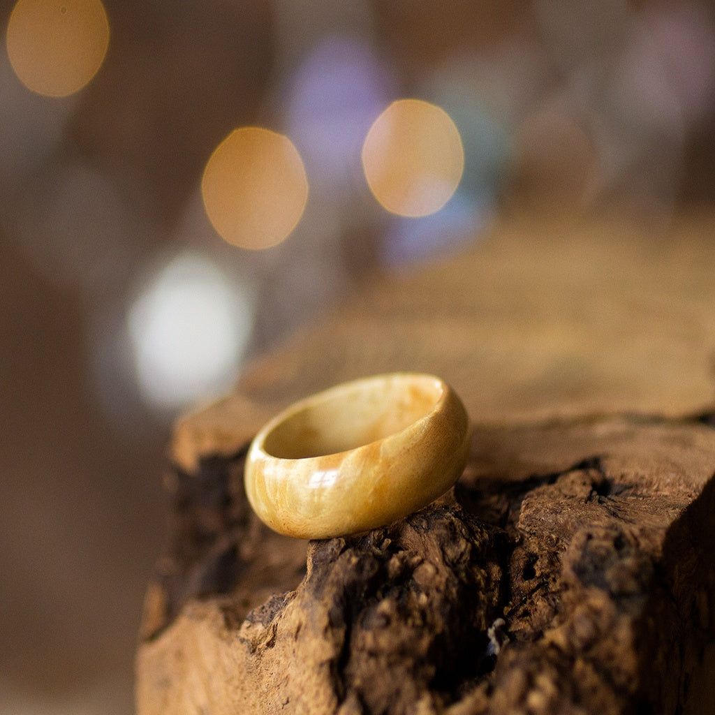 Handcrafted Oak Wood Ring