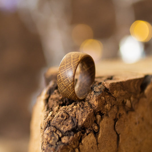 Handmade Oak Wood Ring