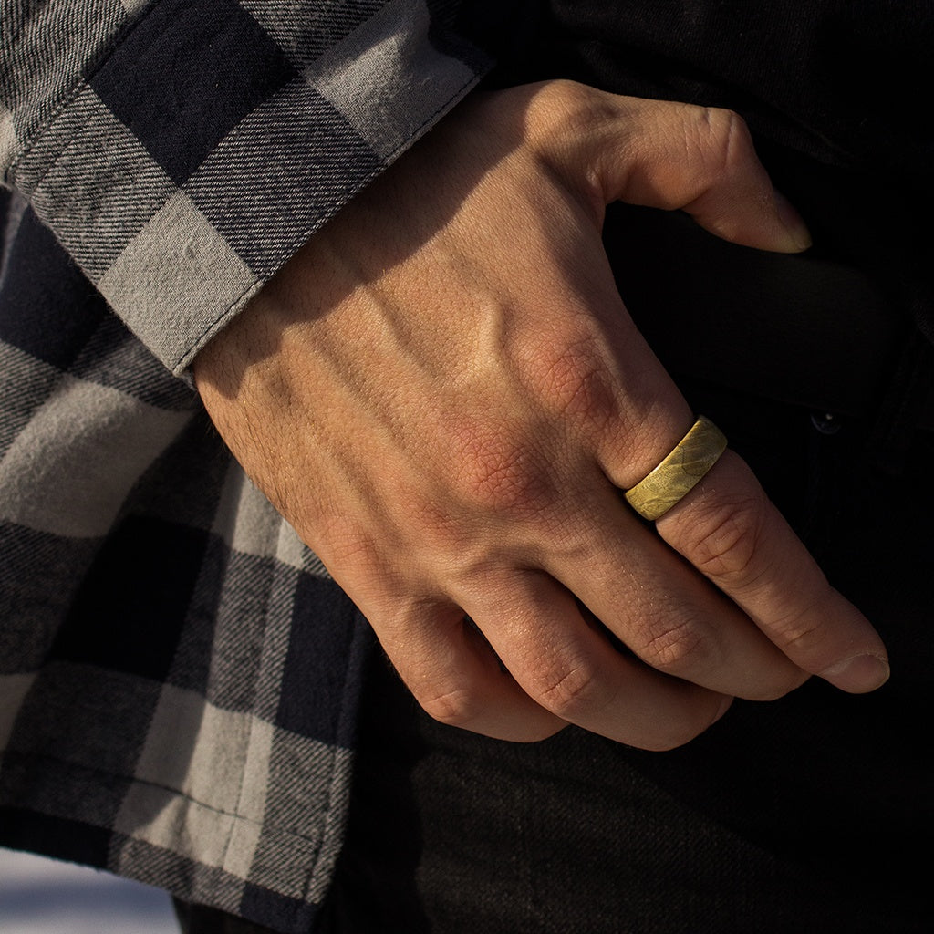 Oak Rings For Couple