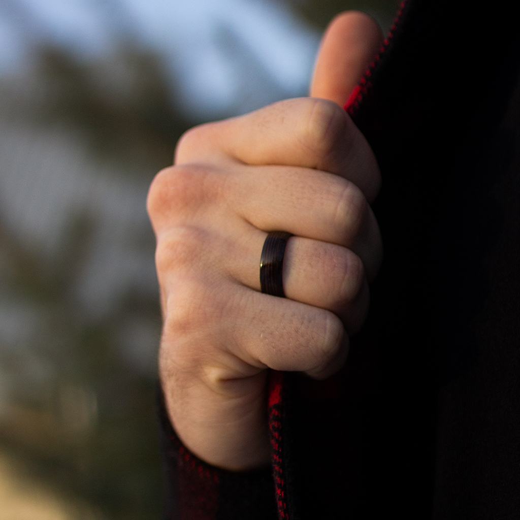 Wenge Bentwood Ring